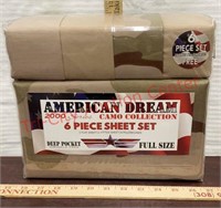 American Dream 2000 Series Full 6 pc Sheet Set