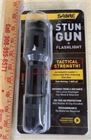 New Sabre Stun Gun + Flashlight. Tactical