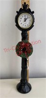 Christmas Mantle Clock New w/ tag