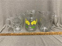 Decorative Glass Pitchers