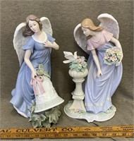 Porcelain Angel Figurines
