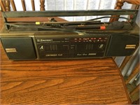 Emerson portable stereo Dual cassette player