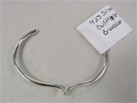 925 Silver Cuff Style Bracelet