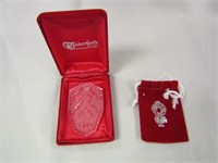 1987 Waterford Crystal Christmas Ornament