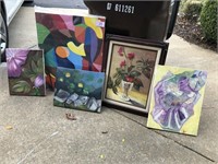 5 Paintings by Home Owner (artist)