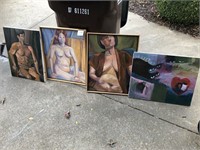 4 Paintings by Home Owner (artist)