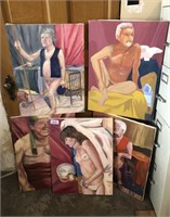 5 Pieces of Art - Mostly Nudes