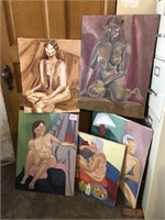 5 Pieces of Art - Mostly Nudes