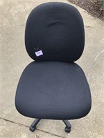 Black Computer Chair with Wheels