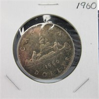 1960 SILVER DOLLAR - CANADA