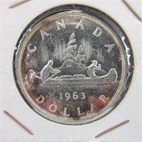 1963 SILVER DOLLAR - CANADA