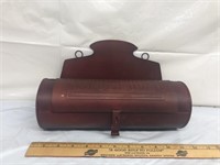 Vintage tinderbox mailbox 12 inches long by 8