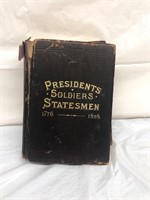 Book of Presidents, Soldiers, Statesman 1776-1898