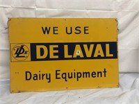 DE LAVAL Dairy equipment advertising sign