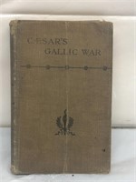 1896 Caesars gallic war book