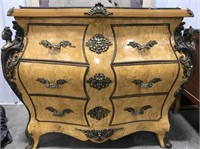 French Louis xv style Cammode marble top dresser