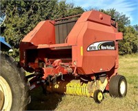 New Holland Br780a Round Baler W/ Monitor