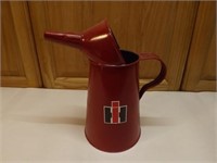 Painted IH Oil Can