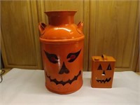 Halloween Milk Can and Other Can
