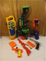 Squirt Guns and Nerf Shooters
