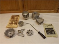 Party Patty Rosette Irons and Vintage Molds