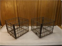 All Wire Milk Crates - DEAN and