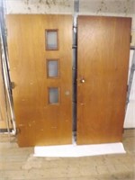 Two Hollow Centered Doors 36 and 32