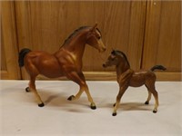 Two Breyer Horses