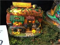Pumpkin Wagon Figurine