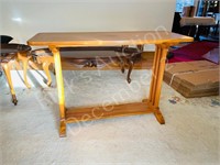 refinished sofa table -45" x 17" x  30" h