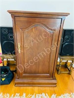 modern stereo cabinet - contents not included