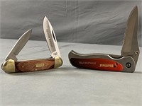 Knives: BUCK 2-blade # 389 “Special Edition”; Shef