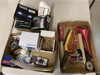 (3) Boxes of Tools & Supplies