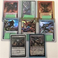 6 Ultra Rare Chaotic & 2 MTG Cards