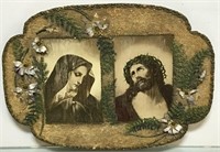 Religious picture on wood