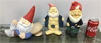 Ceramic gnomes (3)