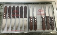 11 steak knives - new