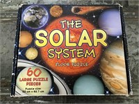 The Solar System Large Piece Puzzle - complete