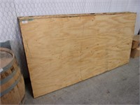(3) 4' x 8' Sheets Plywood & 2-1/2" Wooden Frame