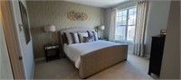 WINGBACKED KING HEADBOARD