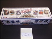 1991 Sealed Upper Deck Complete Baseball Card Set