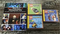 Lego Frankenstein book & PC games