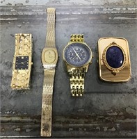 Vintage fake Omega & shiny watch lot