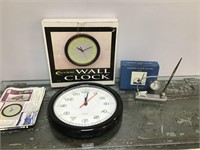 Pair of clocks - in boxes, look un-used