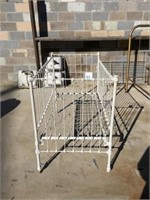 Vintage Wrought Iron Baby Bed (Nice W/ Lots Detail