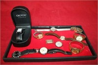 Men's Vintage Watches; mostly automatic,