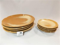Frankoma Plates 10" (4), Plates 6" (4)