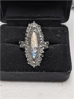 New Silver Spiny Ring size 8.5