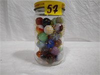 Jar Marbles  (41 total)