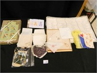 Vintage Linen Items; Placemats;